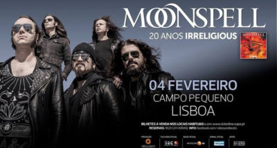 Moonspell - DVD - Campo Pequeno
