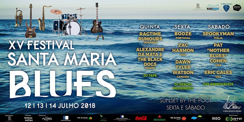Cartaz Festival Santa Maria Blues 2018