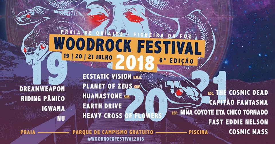 Cartaz Woodrock Festival 2018