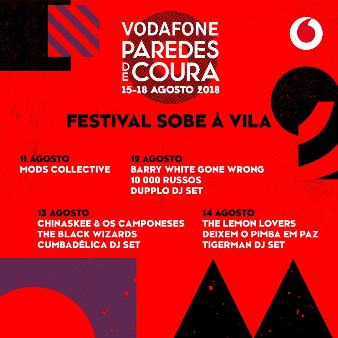 Vodafone Paredes de Coura Sobe à Vila 