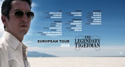 THE LEGENDARY TIGERMAN - concertos - Misfit - tour europeia