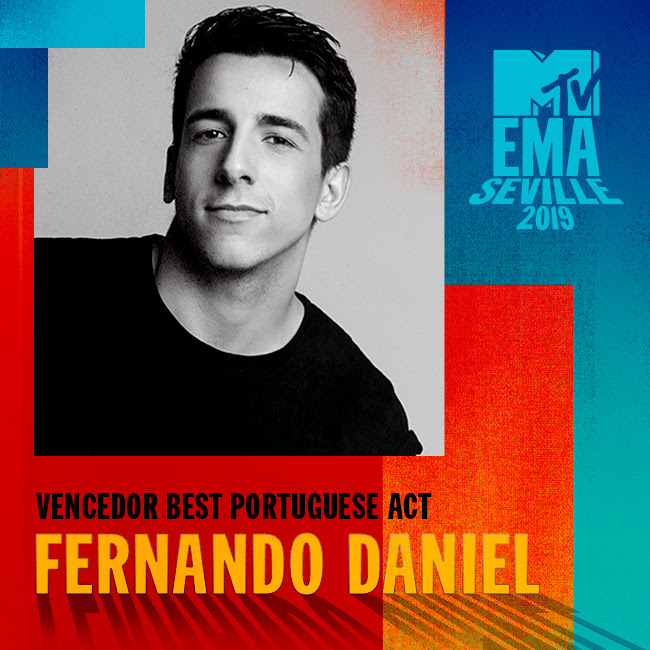 Fernando Daniel - Best Portuguese Act - MTV Europe Music Awards 2019
