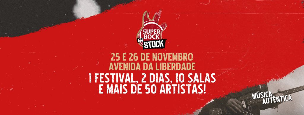 Cartaz Super Bock em Stock 2022