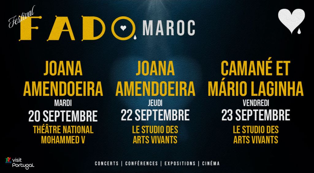 FESTIVAL FADO MARROCOS - JOANA AMENDOEIRA, CAMANÉ E MÁRIO LAGINHA