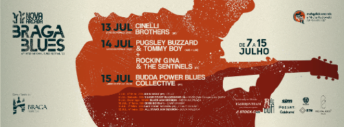 Festival Nova Arcada Braga Blues 2023 cartaz
