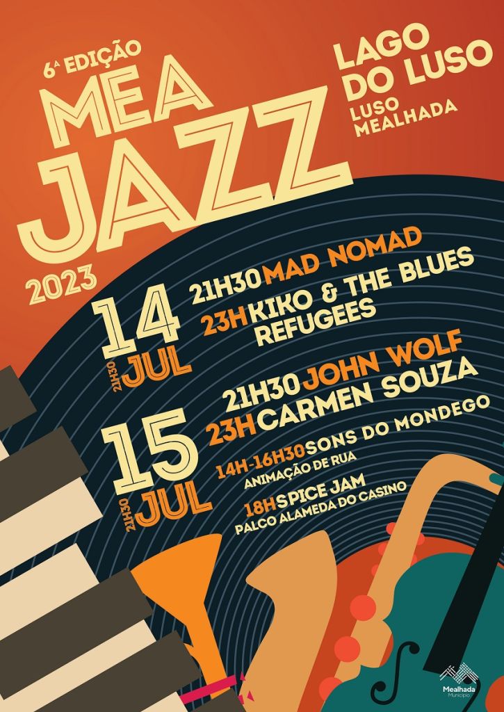 cartaz Meajazz - Festival de Jazz da Mealhada 2023
